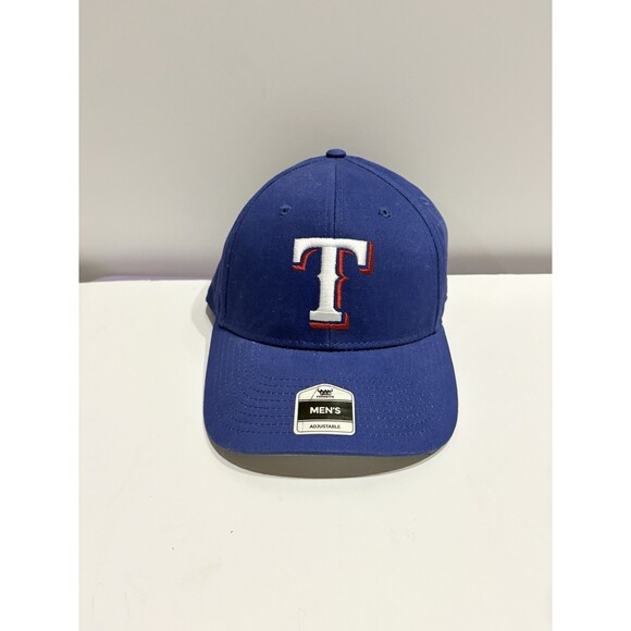 NEW! Texas Rangers BASEBALL‎ HAT Adult Adjustable Embroidered Official MLB NWT - Picture 1 of 4